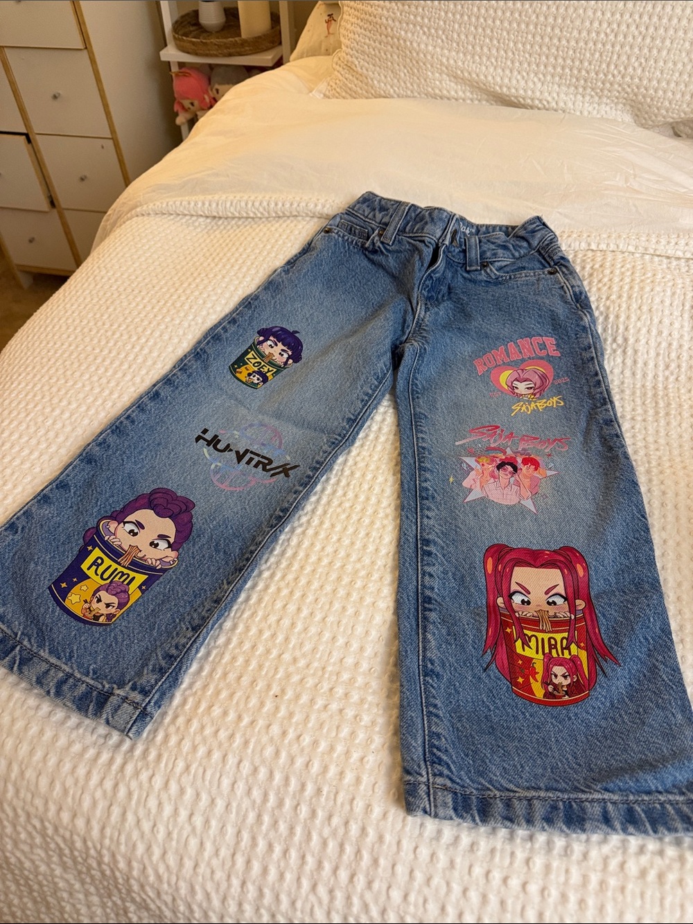 KPOP Demon Hunters HUNTRX Cat & Jack Unofficial Jeans